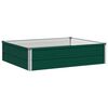 vidaXL Podniesione Ł&oacute;żko Ogrodowe zielony 100 x 80 x 24 cm