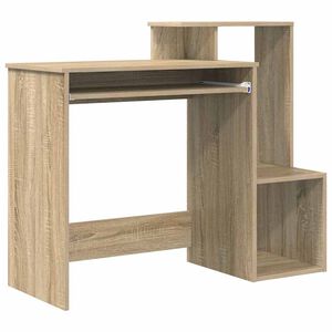 vidaXL Biurko Dąb Sonoma 106 x 41 x 88.5 cm Materiał drewnopochodny