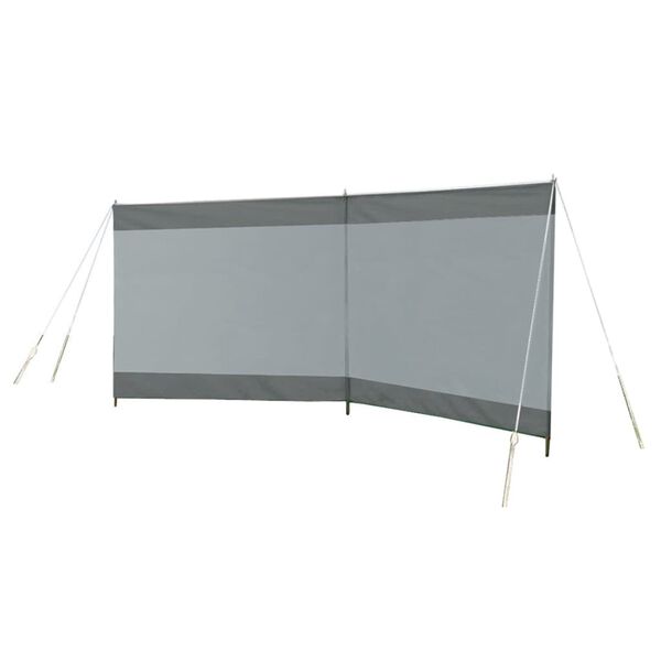 Bo-Camp Parawan Ellen, 150x140 cm, szaro-antracytowy, 2-elementowy