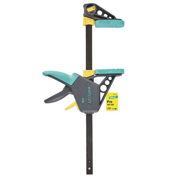 wolfcraft Ścisk stolarski jednoręczny EHZ Pro, 100-300, 3031000