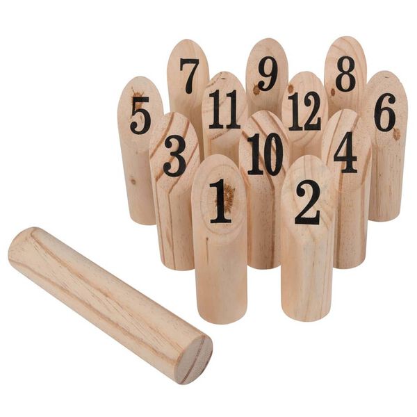 Happy People Drewniane klocki do gie plenerowych