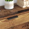 vidaXL Bufet z szufladą 3 pcs Stare drewno Materiał drewnopochodny