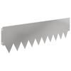 vidaXL Krawężnik do trawnika 10 pcs metal