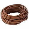vidaXL Sznur sk&oacute;rzany 1 Jasny Brąz &Oslash;4 mm x 10 m Sk&oacute;ra