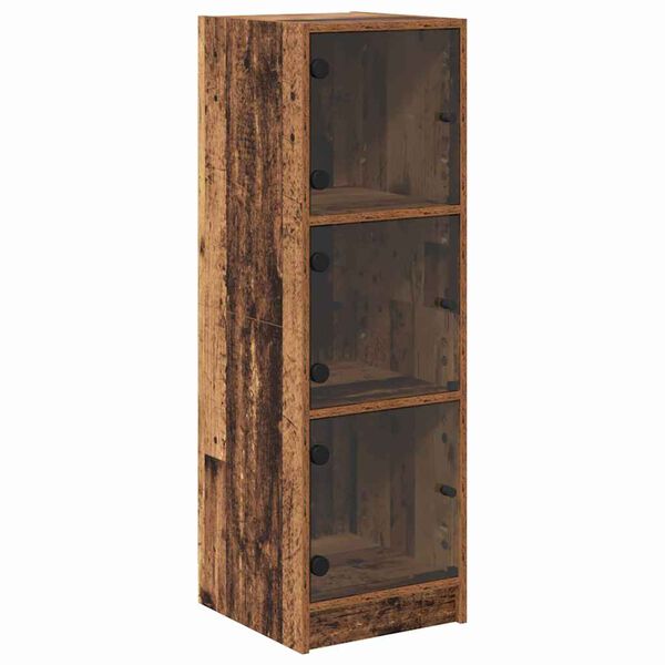 vidaXL Highboard Stare drewno 35 x 37 x 109 cm Materiał drewnopochodny