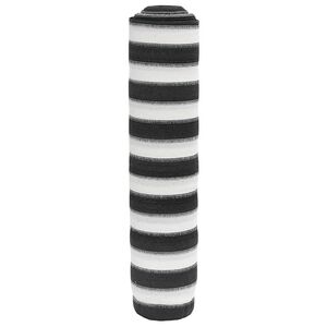 vidaXL Siatka cieniująca, antracytowo-biała, 1x25 m, HDPE, 75 g/m&sup2;