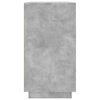 vidaXL Szafka, szarość betonu, 80x34x75 cm, materiał drewnopochodny