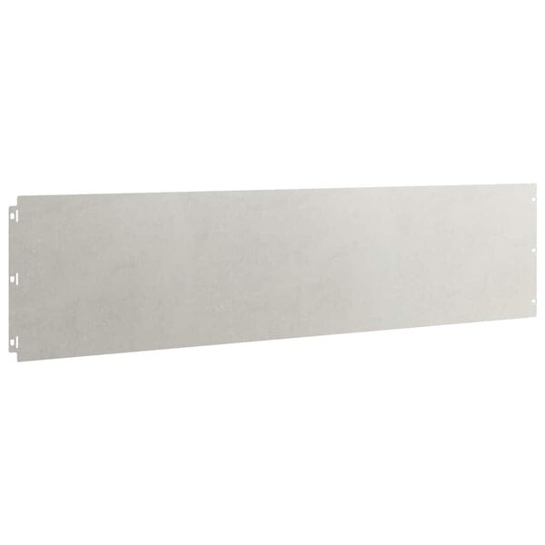 vidaXL Obrzeża trawnikowe 10 szt. 25x103 cm Stal nierdzewna