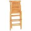 vidaXL Krzesła składane 8 szt. 47x63x90 cm Drewno lite Teak