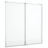 vidaXL Tablica magnetyczna, 100x100x1,7 cm, aluminiowa