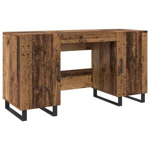 vidaXL Biurko Stare drewno Drewno inżynieryjne 140 x 50 x 75 cm