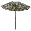 vidaXL Parasol wędkarski Moro 300 x 240 cm Poliester Oxford