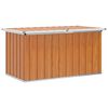 vidaXL Skrzynia do przechowywania na zewnątrz drewno 129 x 67 x 65 cm