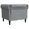 vidaXL Sofa Jasnoszary 78,5 x 74,5 x 74,5 cm Poliester