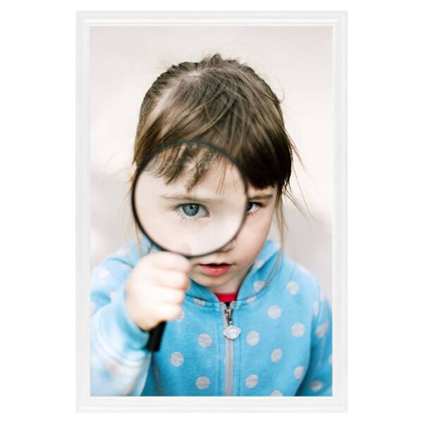 vidaXL Ramki na zdjęcia, 5 szt., stojące, białe, 13x18 cm, MDF