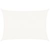 vidaXL Żagiel przeciwsłoneczny, 160 g/m&sup2;, biały, 5x6 m, HDPE