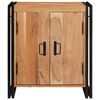 vidaXL Szafka Nocna Brązowy 66 x 35 x 76 cm lite drewno akacjowe