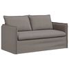 vidaXL Sofa 2 pcs Ciemnoszary 196 x 82 x 85 cm tkanina