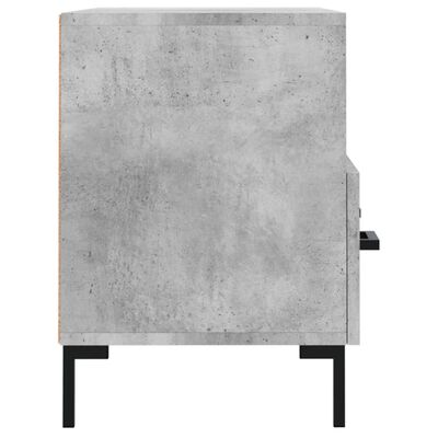 vidaXL Szafka pod TV, szarość betonu, 80x36x50 cm