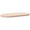 vidaXL Blat stołu 60x30x2,5 cm Drewno lite sosnowe owalne