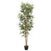 vidaXL Sztuczny bambus, 1104 liście, 180 cm, zielony