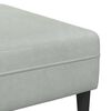 vidaXL Sofa do salonu 3 pcs Jasnoszary