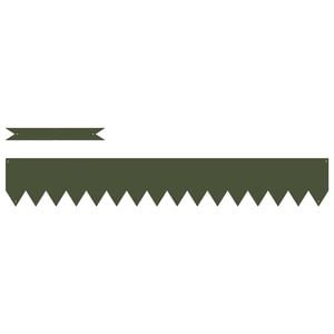 vidaXL Krawężnik do trawnika 10 pcs Zielony oliwkowy