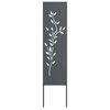 vidaXL Ekran zapewniający prywatność w ogrodzie Antracyt 32 x 140 cm