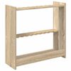 vidaXL Stojak na kij bilardowy Drewno inżynieryjne 60 x 20 x 57 cm
