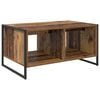 vidaXL Stolik kawowy Stare drewno 80 x 50 x 40 cm Drewno inżynieryjne