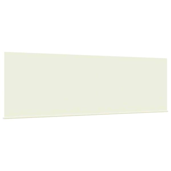 vidaXL Markiza zwijana Kremowy 400 x 200 cm Poliester i aluminium