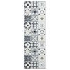 vidaXL Chodnik dywanowy ORIZ 1150 gsm Szary i czarny