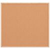 vidaXL Tablica korkowa z ramą z litego drewna sosnowego 60x55 cm