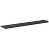 vidaXL Parapet okienny Antracytowy z rysunkiem drewna PVC