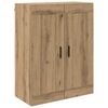 vidaXL Highboard 2 pcs Dąb rzemieślniczy Materiał drewnopochodny