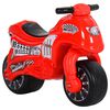 vidaXL Rowerek biegowy, motor, czerwony