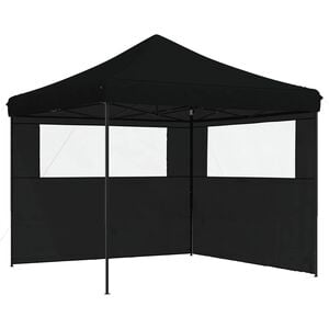 vidaXL Namiot Imprezowy Czarny 292 x 292 x 315 cm Materiał Oxford