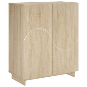 vidaXL Szafka na buty 73 x 38 x 87,5 cm Drewno inżynieryjne dąb Sonoma
