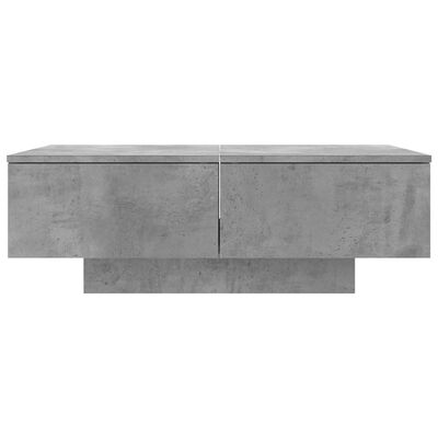 vidaXL Stolik kawowy, szarość betonu, 90x60x31 cm, płyta wiórowa