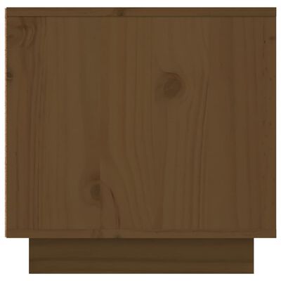 vidaXL Szafka pod TV, miodowy brąz, 156x40x40 cm, lite drewno sosnowe