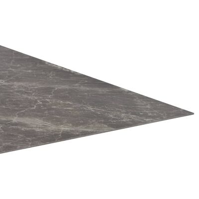 vidaXL Samoprzylepne panele podłogowe z PVC, 5,11 m², czarny marmur