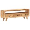 vidaXL Szafka pod telewizor, 117x30x41 cm, surowe drewno mango