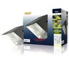 Ranex Kinkiet solarny z czujnikiem PIR, 0,5 W, czarny, 5000.261