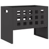 vidaXL Kominek Czarny 50 x 30 x 40 cm Stal