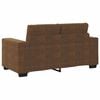 vidaXL Sofa 3 pcs Brązowy 221 x 80 x 80 cm Tkanina lniana