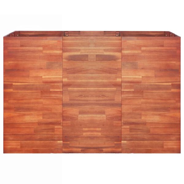 vidaXL Podwyższona donica z drewna akacjowego, 150 x 100 x 100 cm