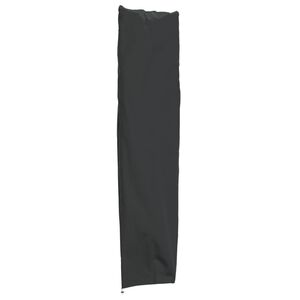vidaXL Pokrowiec na parasol ogrodowy, czarny, 240x57/57cm, Oxford 420D