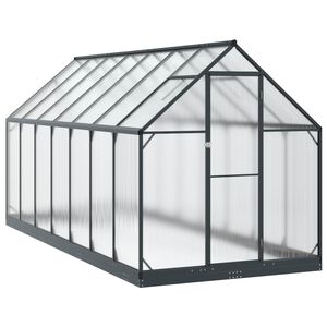 vidaXL Szklarnia Ogrodowa 183,5 x 423,5 x 207 cm
