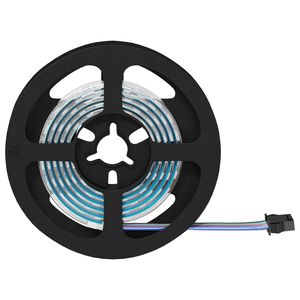 vidaXL Taśma LED 2 pcs Czarny i przezroczysty 1200 mm Miedź i plastik