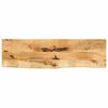 vidaXL Blat stołu, 100x20x2,5 cm, naturalna krawędź, drewno mango
